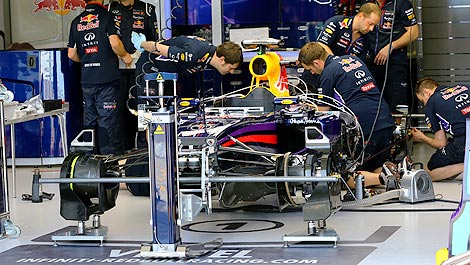 F1 Red Bull RB10 chassis