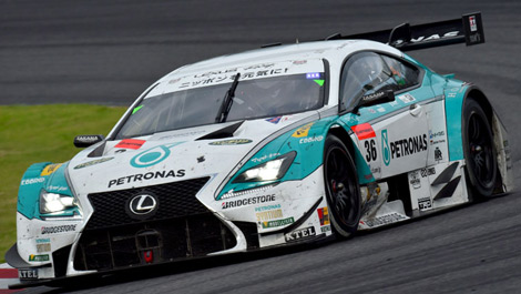 Kazukia Nakajima, James Rossiter, Lexus RC F No. 36 Suzuka Super GT