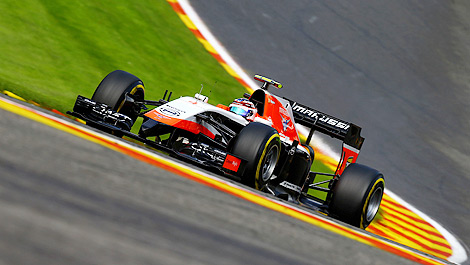 F1 Marussia MR03-Ferrari Max Chilton Spa-Francorchamps