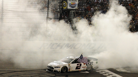 Brad Keselowski NASCAR Richmond