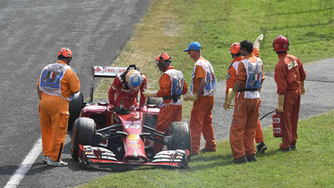 Fernando Alonso Ferrari F14-T Italian Grand Prix Monza F1