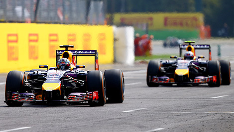 F1 Sebastian Vettel Monza Red Bull Daniel Ricciardo