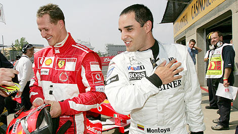 F1 Michael Schumacher Canada 2005 Juan Pablo Montoya