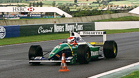F1 Larrousse LH94 René Fagnan Magny-Cours