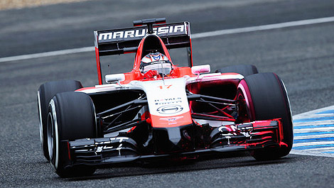 F1 Marussia MR03 Ferrari Jules Bianchi