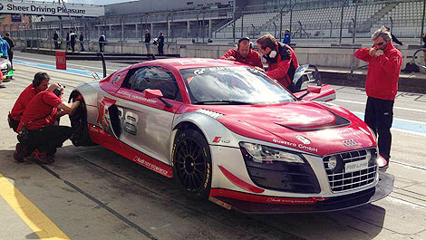GT Audi R8 LMS Didier Cuche
