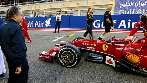F1 Jean Todt Ferrari Bahrain Kimi Raikkonen