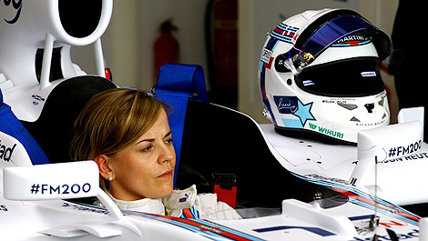 F1 Williams FW36-Mercedes Susie Wolff
