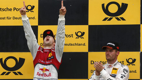 Mattias Ekström, Martin Tomczykc DTM Zandvoort