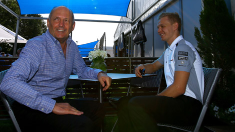 Ron Dennis Kevin Magnussen