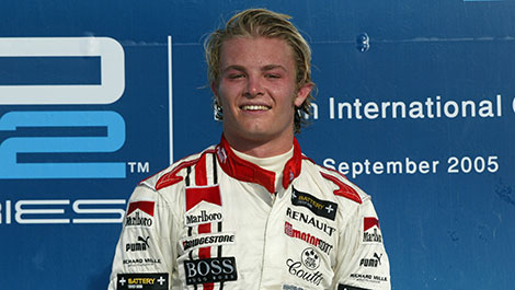 GP2 Nico Rosberg 2005 Hugo Boss