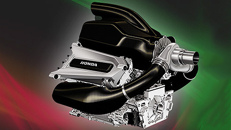 F1 Honda engine V6