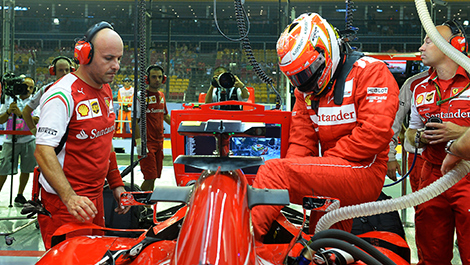 Kimi Raikkonen, Ferrari 