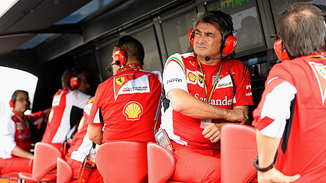 F1 Ferrari pitwall Marco Mattiacci