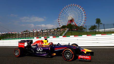 Sebastian Vettel, Red Bull RB10 Suzuka F1