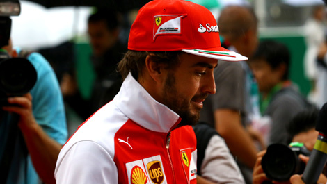 Fernando Alonso Ferrari F1 Suzuka