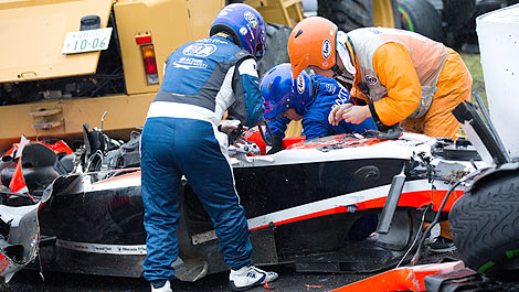 F1 Suzuka Jules Bianchi crash
