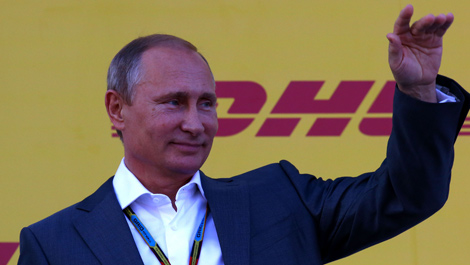 Vladimir Putin Russia Sochi F1