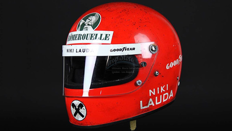 F1 Niki Lauda's helmet