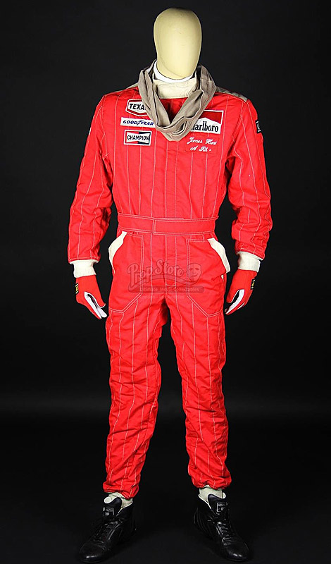F1 James Hunt's racing suit