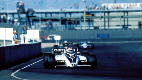 Caesars Palace Hotel Nelson Piquet Brabham BT 49 C-Cosworth
