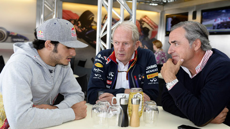 F1 Red Bull Helmut Marko Carlos Sainz