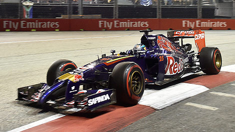 F1 Toro Rosso Jean-Eric Vergne Singapore