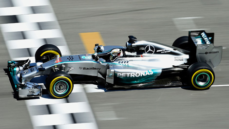 F1 Lewis Hamilton Mercedes W05