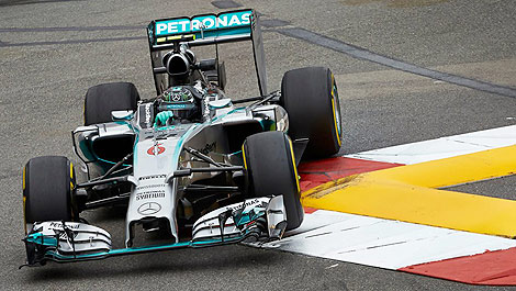 F1 Mercedes W05 Nico Rosberg
