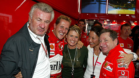 F1 Willi Weber Jean Todt Ferrari Michael Schumacher 2004