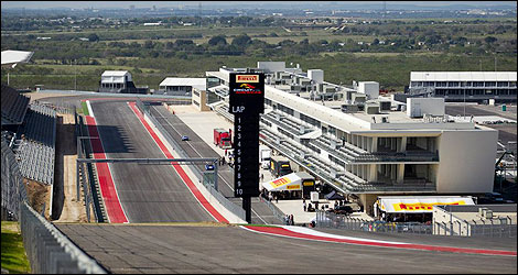 F1 Circuit of the Americas Austin Texas USA