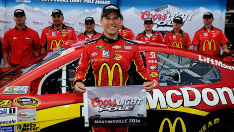 Jamie McMurray Martinsville NASCAR Sprint Cup