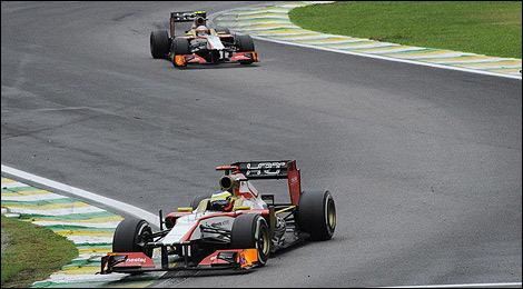 F1 HRT 2012 Brazil