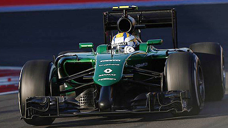 F1 Caterham Sochi Russia Marcus Ericsson