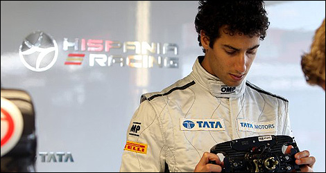 F1 HRT Daniel Ricciardo 2011