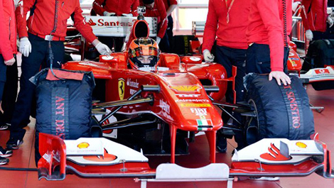 F1 Ferrari F10 Fiorano Esteban Ocon 