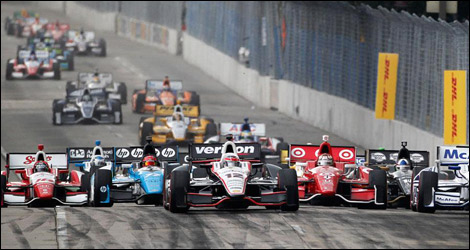 IndyCar race start