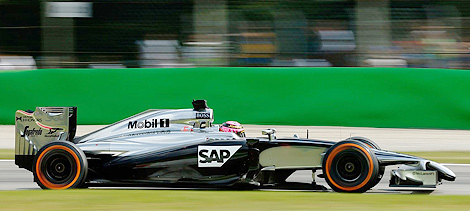 F1 McLaren MP4-29 Mercedes Jenson Button