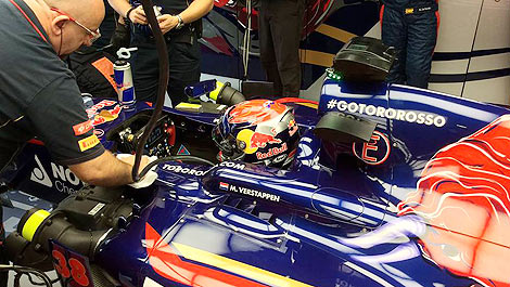 F1 Max Verstappen Toro Rosso STR9-Renault