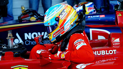 F1 Fernando Alonso Ferrari F14 T