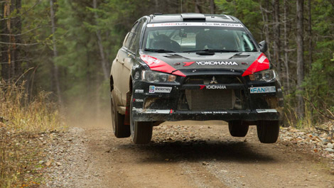 Antoine L'Estage, Alan Ockwell, Rocky Moutain Rally Canadian Rally Championship