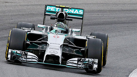 F1 Mercedes W05 Nico Rosberg