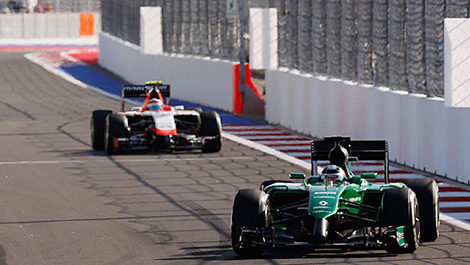 F1 Marussia Sochi Russia Caterham