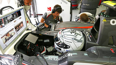 F1 Sauber Giedo Van der Garde
