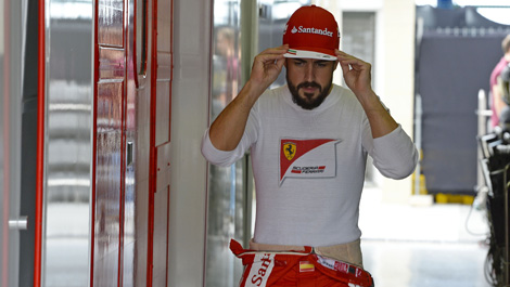 Fernando Alonso Ferrari F1 Brazil