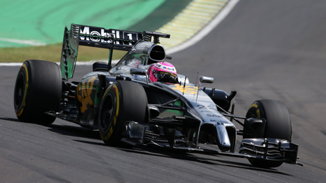 Jenson Button, McLaren MP4-29 F1 Brazil