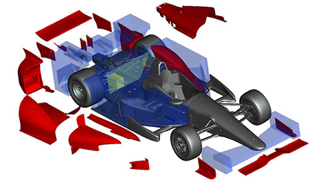 IndyCar aero kit 2015