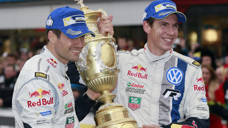 Sébastien Ogier, Julien Ingrassia WRC Wales Rally GB