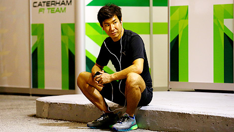 F1 Caterham Kamui Kobayashi