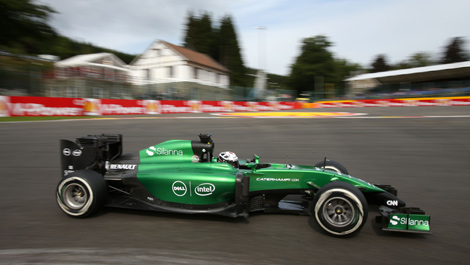 Andre Lotterer, Caterham CT05 F1 Spa-Francorchamps